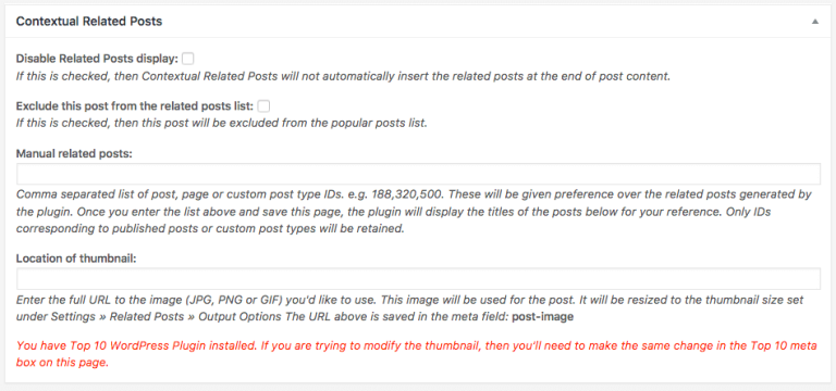 Contextual Related Posts v2.3.0