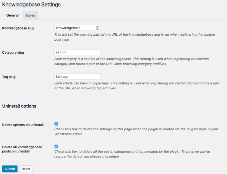 Knowledgebase v1.3.0