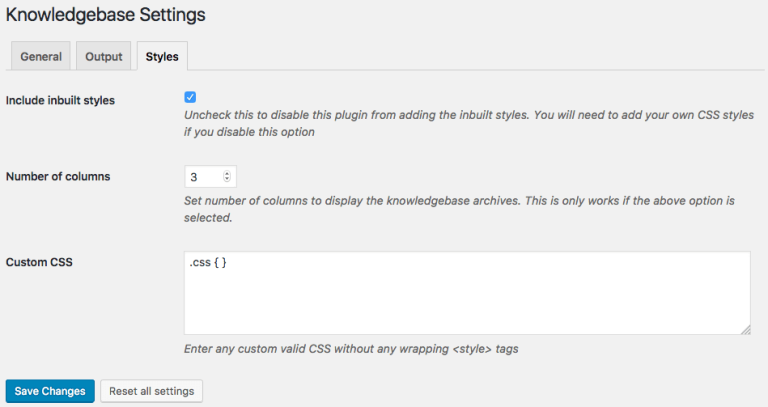 Knowledgebase v1.5.0