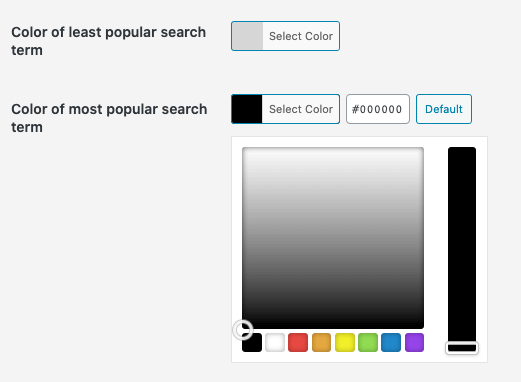 Better Search v2.5.0 Color Picker