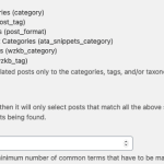 Related Posts by Categories and Tags v1.6.0