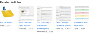 Related Articles in Knowledge Base v2.1.0