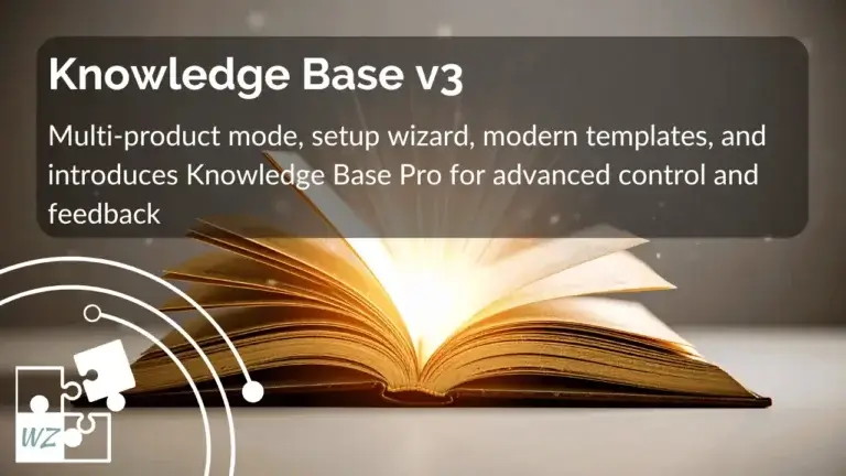 Knowledge Base v3 announcement post banner image