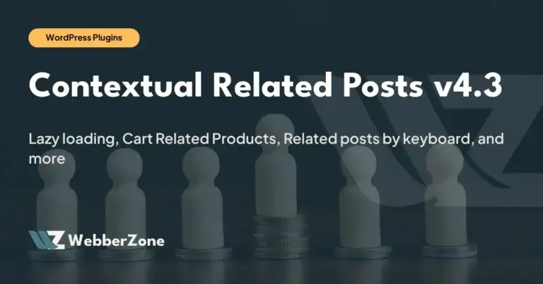 Contextual Related Posts v4.3