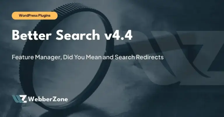 Better Search v4.4