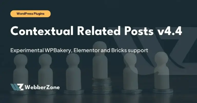 Contextual Related Posts v4.4