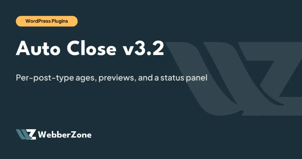 Auto Close v3.2
