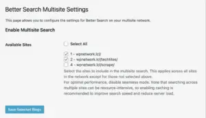 Better-Search-Pro-Multisite-Settings