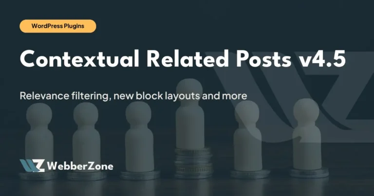 Contextual Related Posts v4.5
